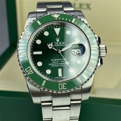 rolex hulk investissement|rolex hulk submariner green gold.